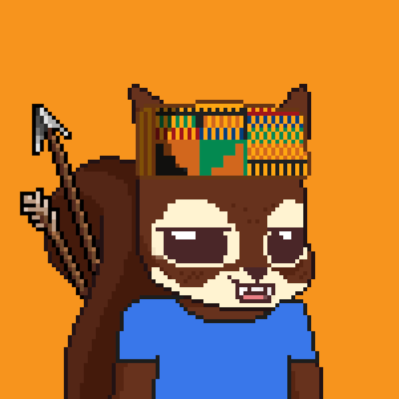 Pixel Squirrels #1015